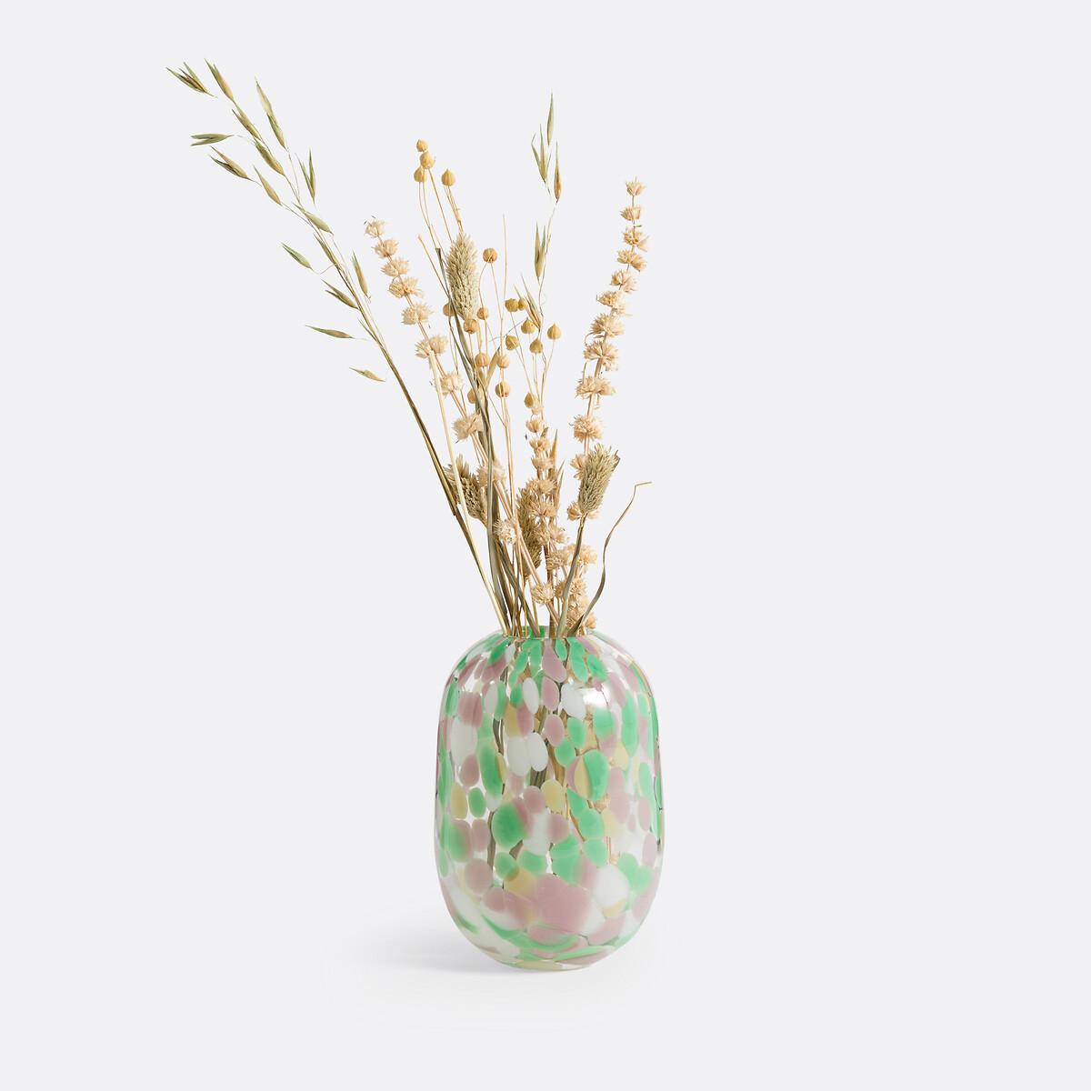 La Redoute Intérieurs Vase Miaro aus Glas mit Fleckenmuster  