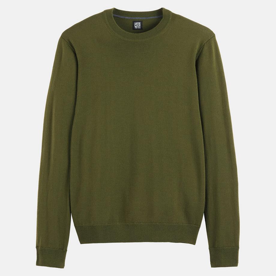 La Redoute Collections Pull Signature en Laine Mérinos  