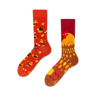 Many Mornings  Golden Eggs Socken - Many Mornings 