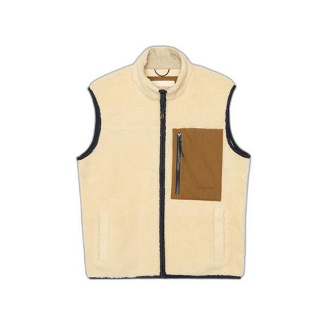 Revolution Kurze Teddyweste mit kontrastierender Brusttasche  