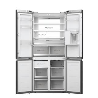 Haier Haier Cube 83 Serie 7 HCW7819EHMP frigorifero side-by-side Libera installazione 536 L E Platino, Acciaio inox  