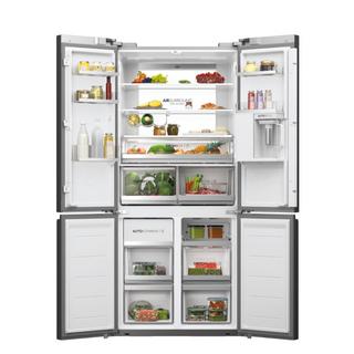 Haier Haier Cube 83 Serie 7 HCW7819EHMP frigo américain Pose libre 536 L E Platine, Acier inoxydable  