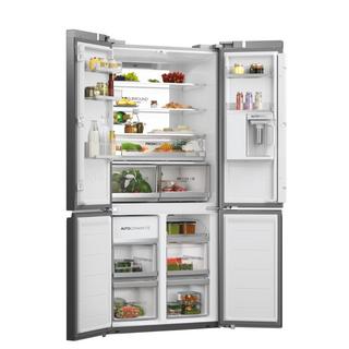 Haier Haier Cube 83 Serie 7 HCW7819EHMP frigorifero side-by-side Libera installazione 536 L E Platino, Acciaio inox  