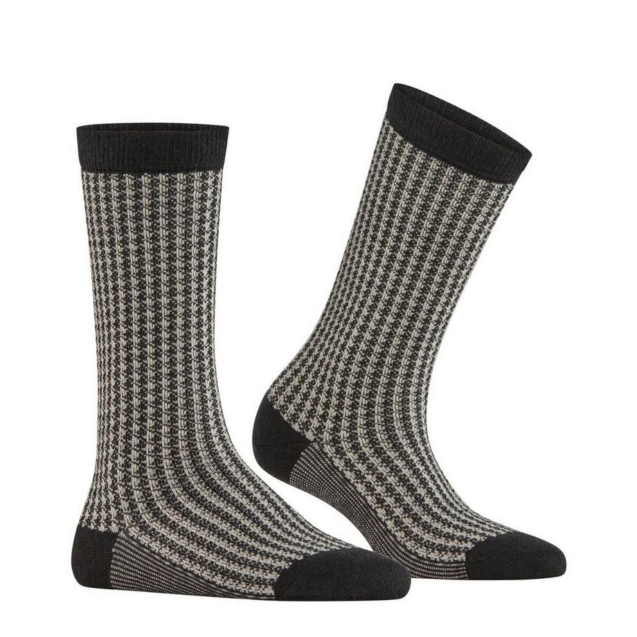Burlington Pepita Hahnentritt Socken  