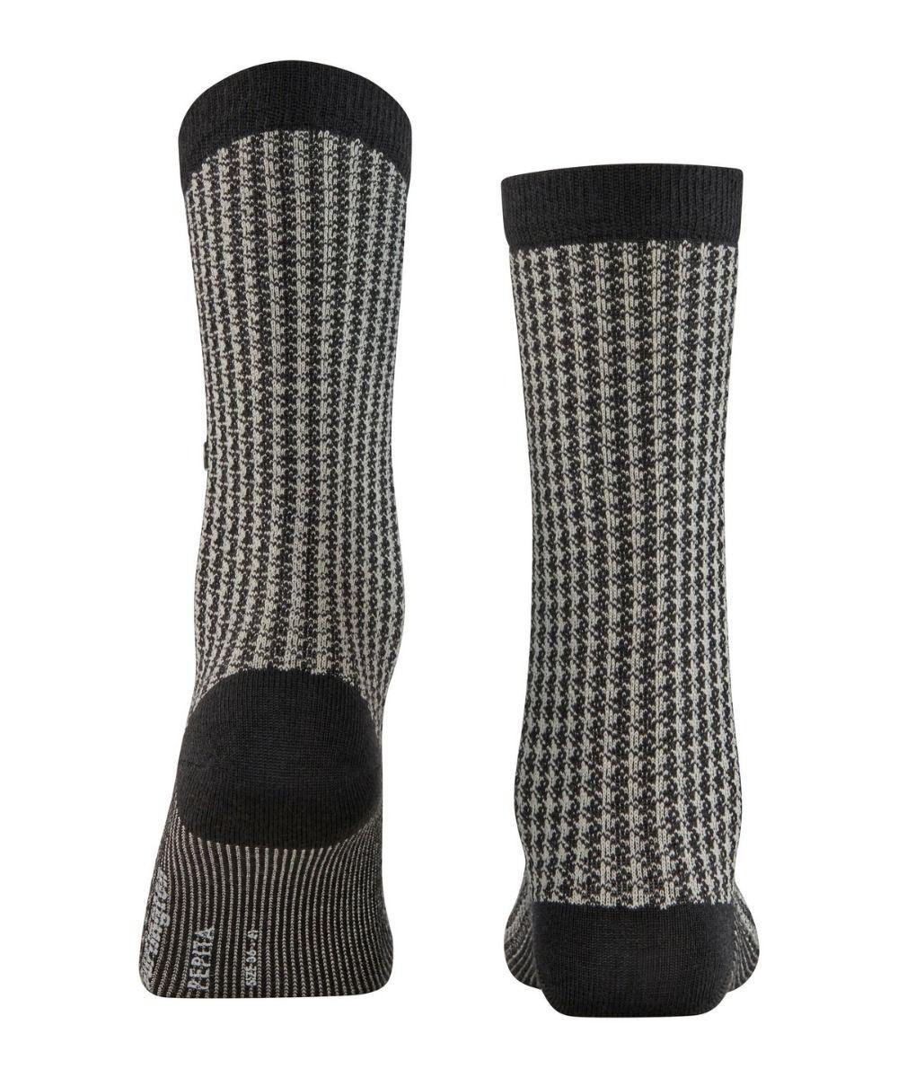 Burlington Pepita Hahnentritt Socken  