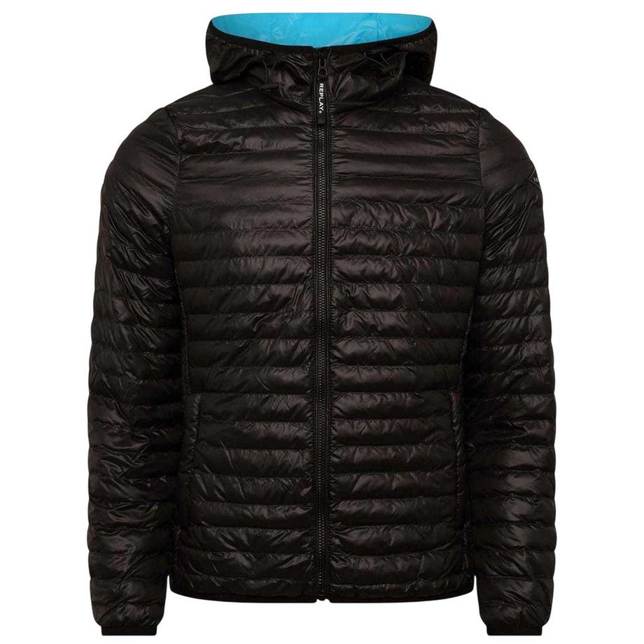 REPLAY Reguläre Steppjacke mit Kapuze  