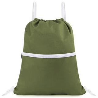 Only-bags.store Sac à dos avec cordon de serrage Sac de sport avec poche extérieure Cordon de serrage réglable Sac de sport avec poche intérieure pour le sport et les voyages  