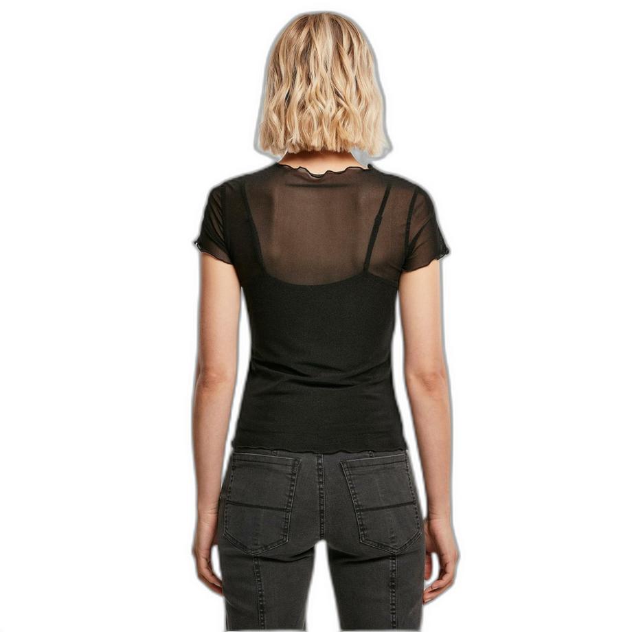 URBAN CLASSICS T-Shirt Transparent Manches Courtes  