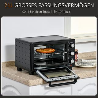 HOMCOM Minibackofen  