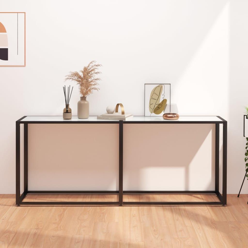 VidaXL Table console verre  