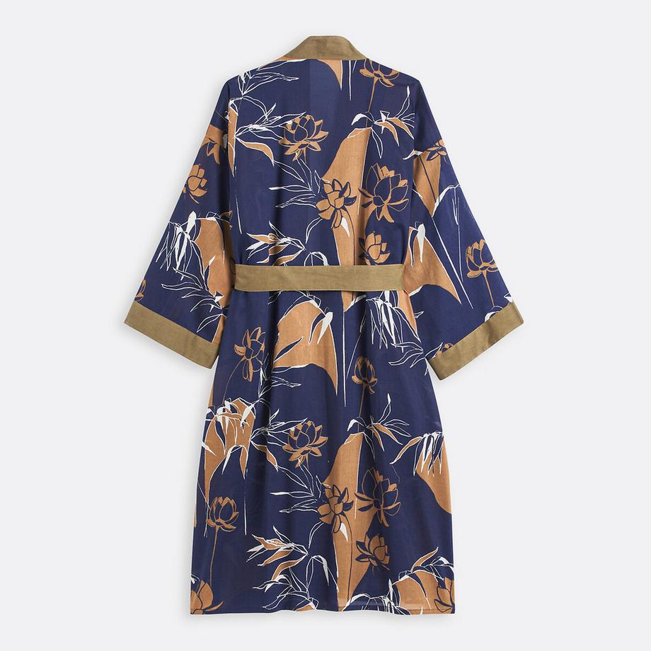 La Redoute Intérieurs Kalang Peignoir Kimono Motif Botanique  