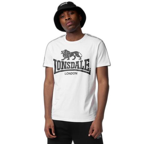 LONSDALE Regular Fit T-Shirt mit Logostreifen  
