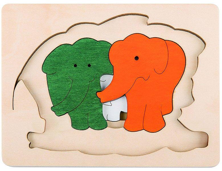 Hape  Puzzle Elefanten (7Teile) 