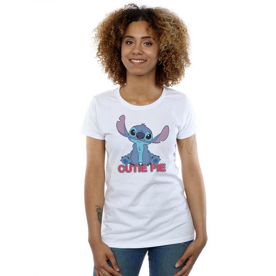 Disney Cutie Pie Stitch T-Shirt Grafica  