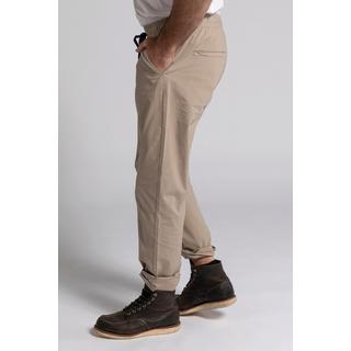 JP1880  Pantalon à enfiler FLEXNAMIC®. Taille élastique. Coupe Tapered Loose Fit. 