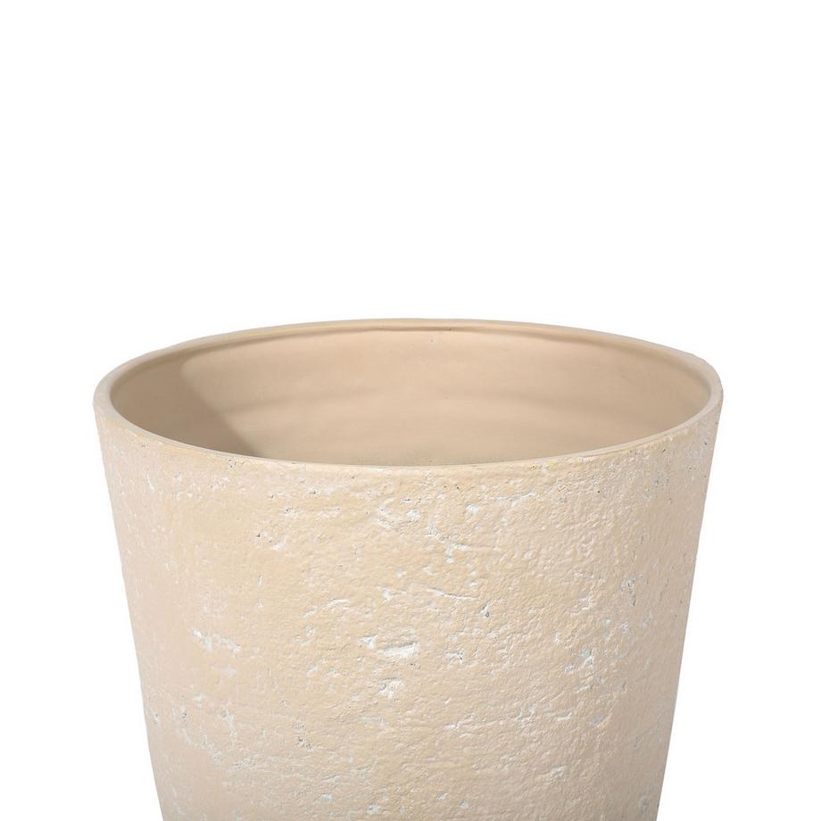 Beliani Lot de 2 pots de fleurs en Fibre d'argile Traditionnel CAMIA  