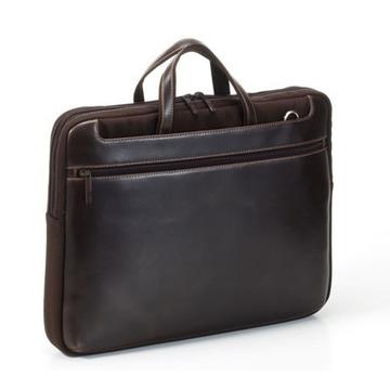 WOSS-M borsa per laptop 35,6 cm (14") Valigetta ventiquattrore Marrone