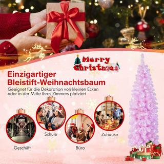 B2X Sapin de Noël artificiel en forme de crayon  