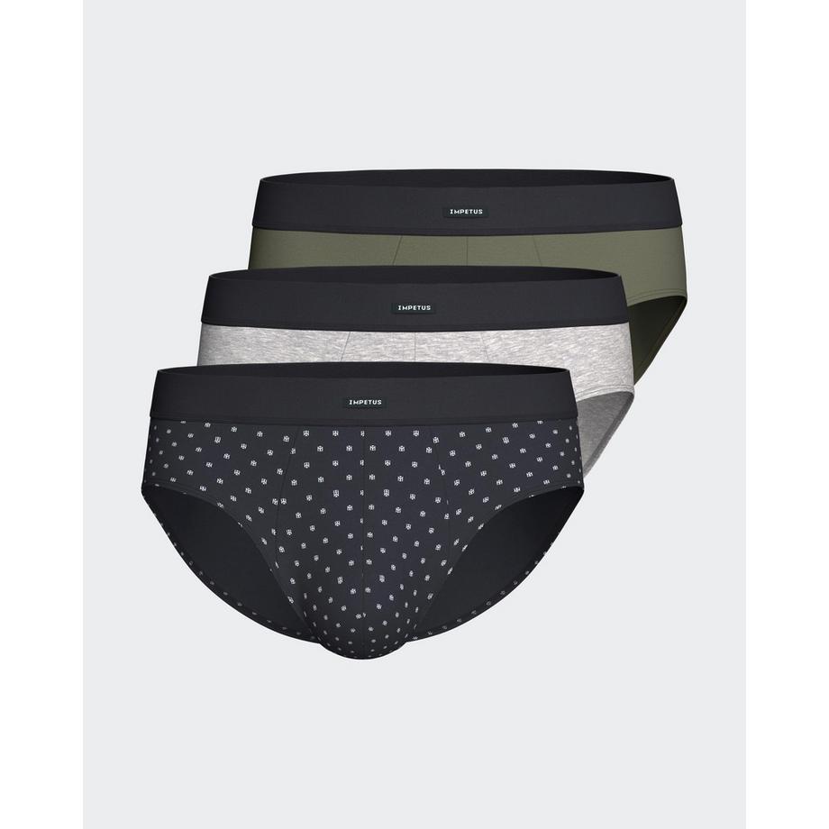 Pack de 3 Slips d'homme en Coton