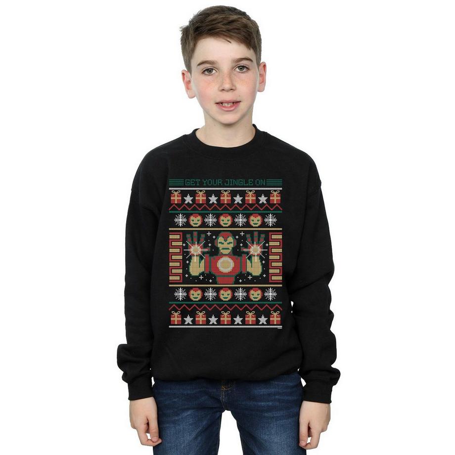 MARVEL  Get Your Jingle On Sweatshirt 