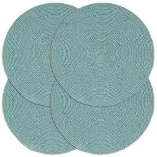 VidaXL Napperons  pcs rond coton coton  