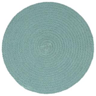 VidaXL Napperons  pcs rond coton coton  