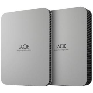 LACIE  Mobile Drive 1000 GB Externe Festplatte 6.35 cm (2.5 Zoll) USB-C® USB 3.2 (Gen 1) Silber 