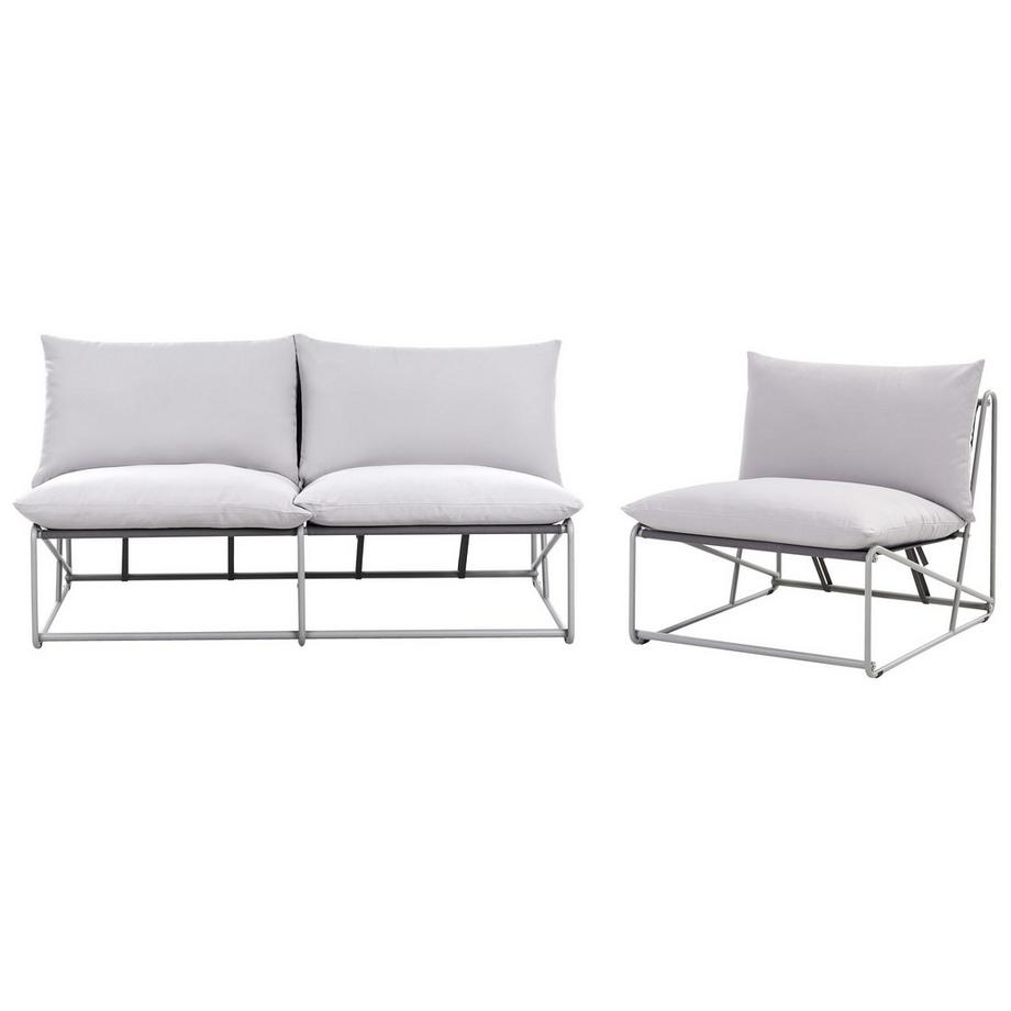 Set lounge pour jardin en Acier  PICO