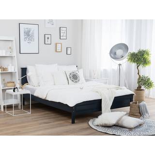 Beliani Bett mit Lattenrost aus Kiefernholz Modern OLIVET  