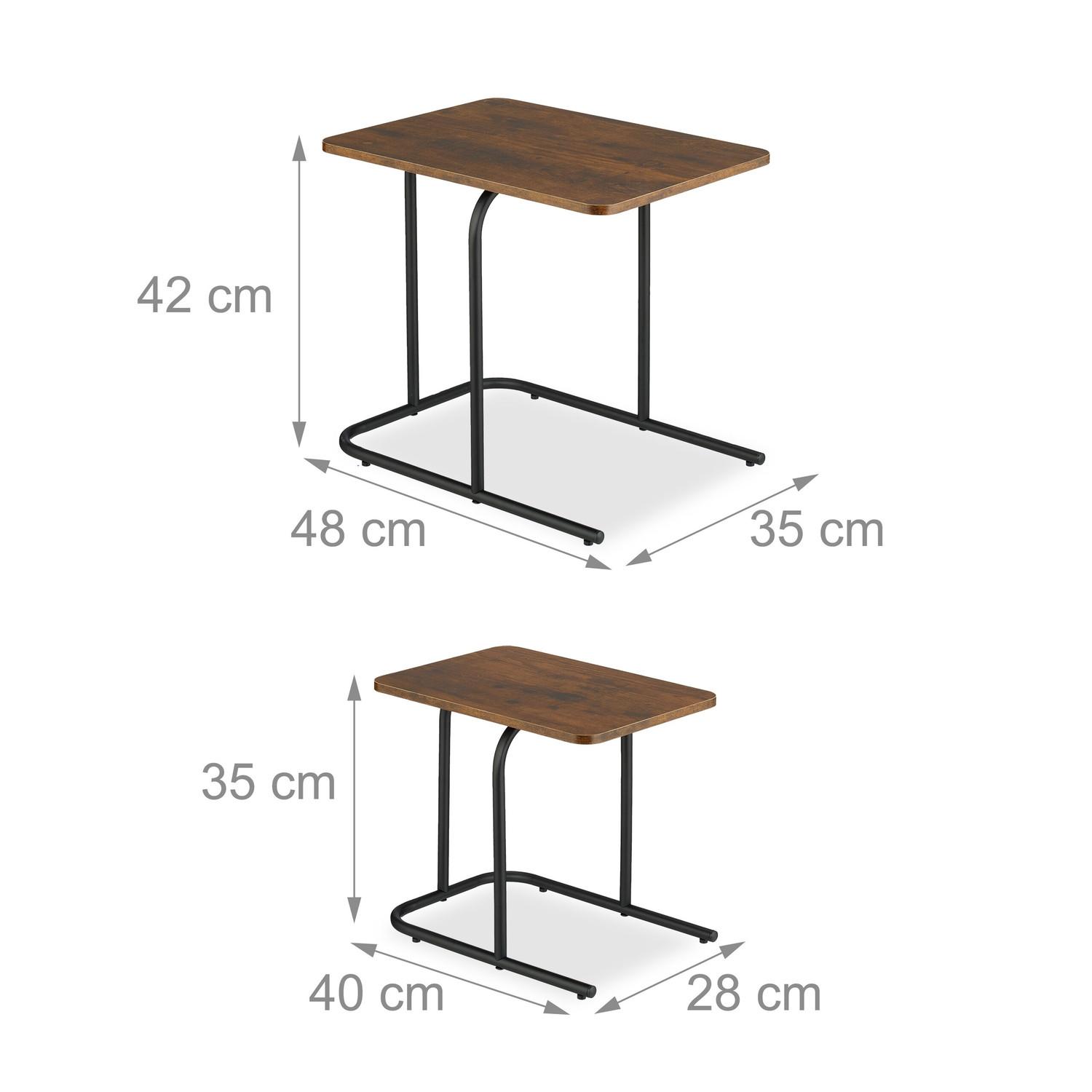 Northix Satztische 2er-Set  