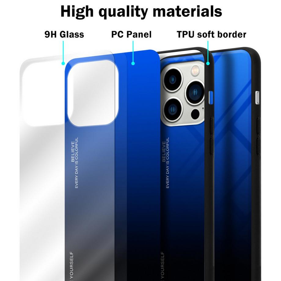 Cadorabo  Hülle für Apple iPhone 14 PRO MAX Zweifarbig 