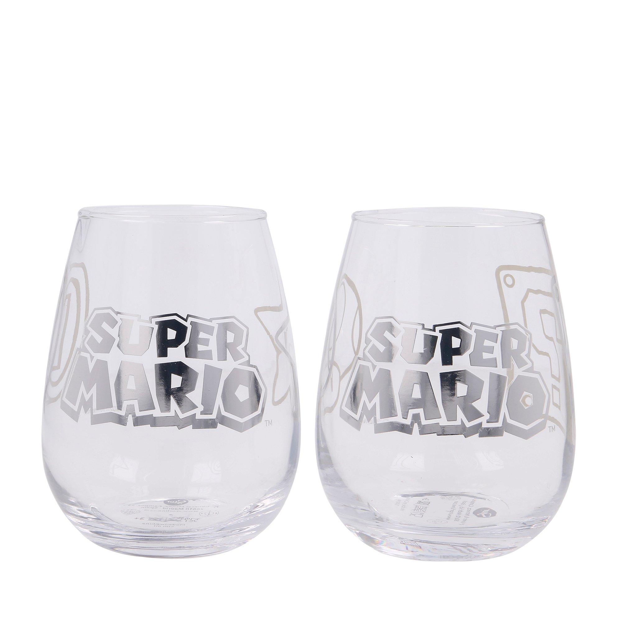 Stor Super Mario Verres set de 2 (510 ml) - Verre  