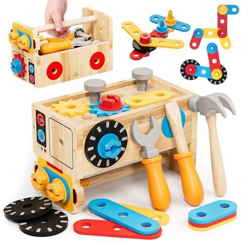 Activity-board  Boîte à outils pour château Établi pour enfants Jouets pour enfants 