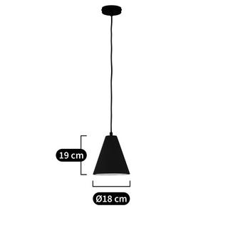 La Redoute Intérieurs Suspension en béton terracotta Ø18 cm  