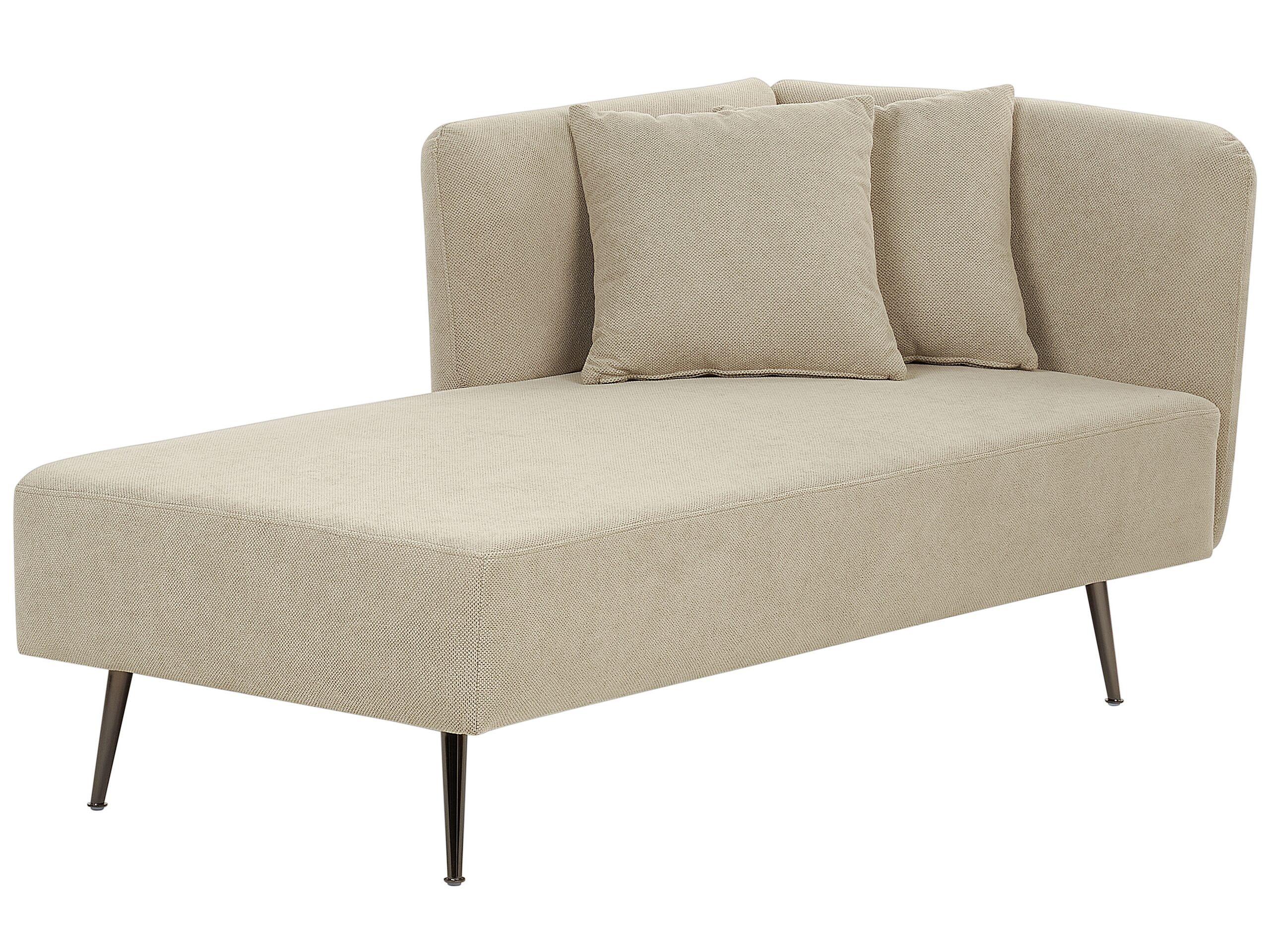 Beliani Chaiselounge (R) aus Polyester Modern RIOM  