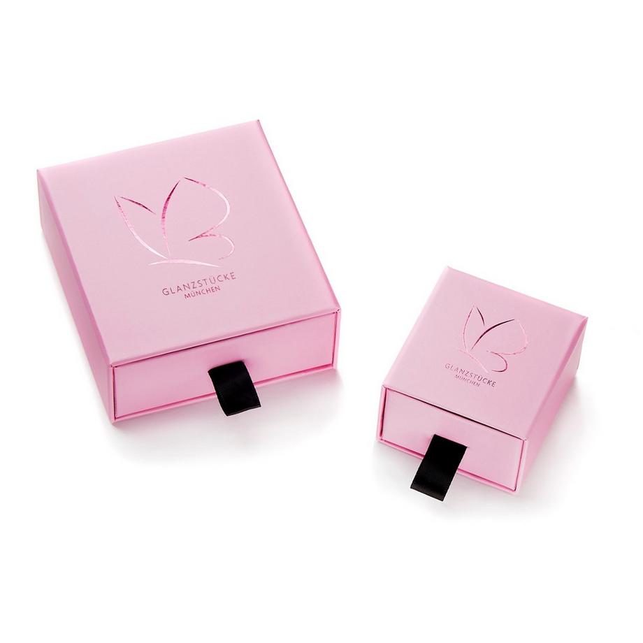 Glanzstücke München  Ring Sterling Silber gelbgold Zirkonia weiß 