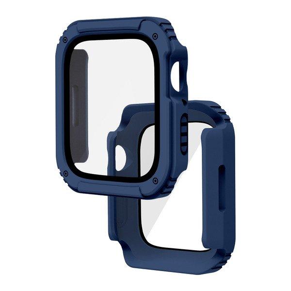 Avizar  Coque Intégrale Apple Watch 45mm Bleue 