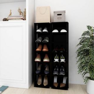 VidaXL Armoire à chaussures bois d'ingénierie  