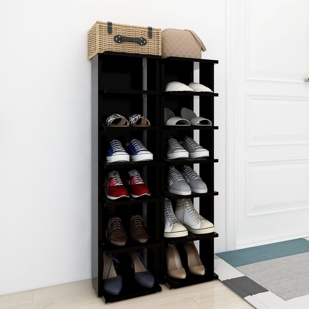 VidaXL Armoire à chaussures bois d'ingénierie  