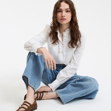 Signature Romantik-Bluse EUGENIE