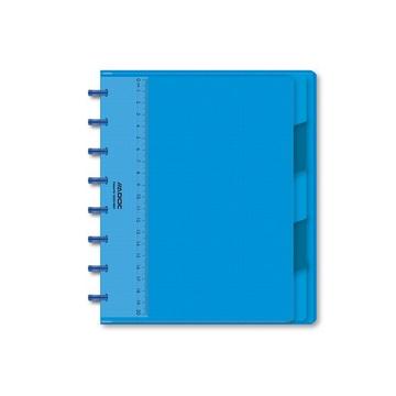 ADOC Notizheft Pap-Ex A5 3044.204 kariert blau