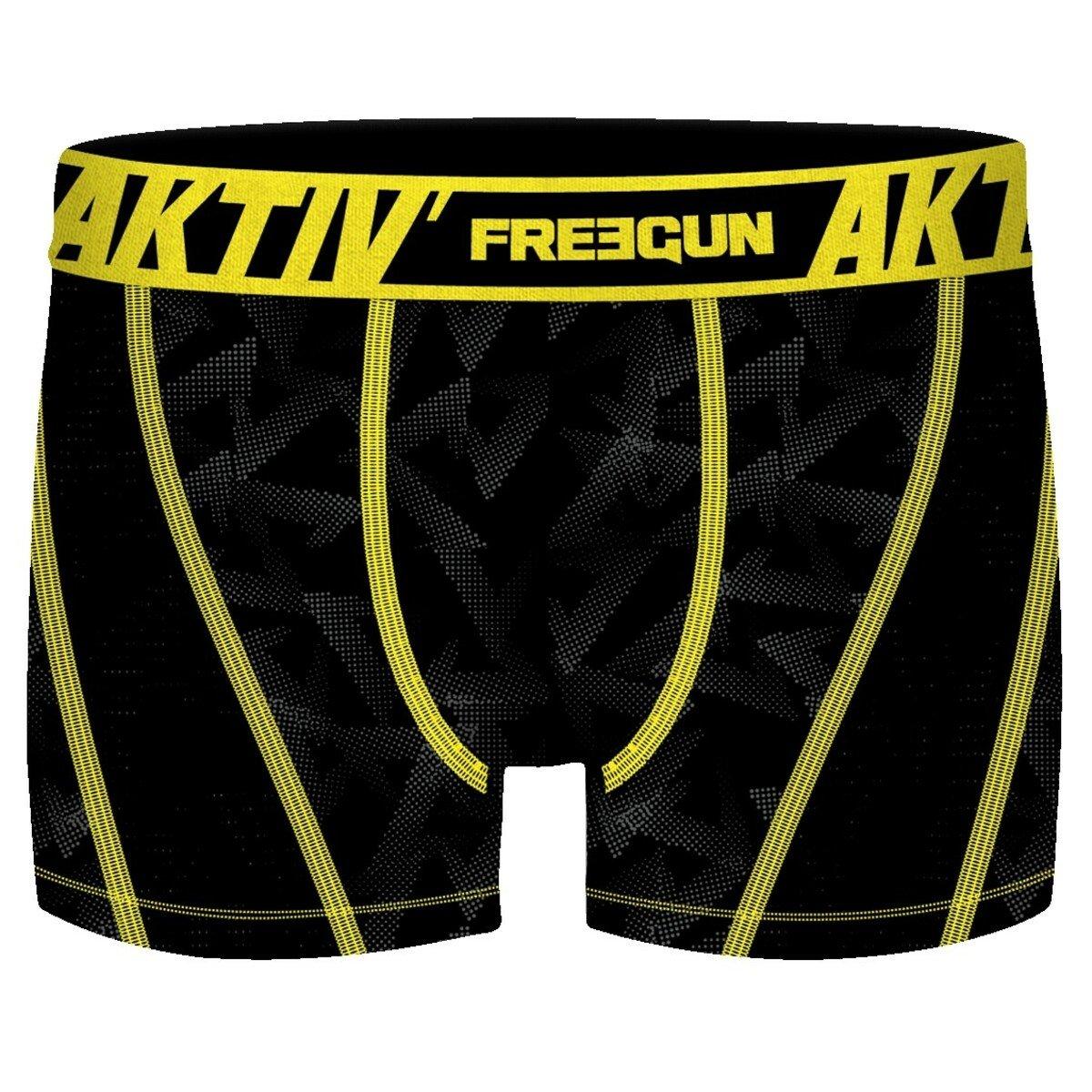 FREEGUN  Boxer con cuciture colorate Freegun Aktiv (x4) 