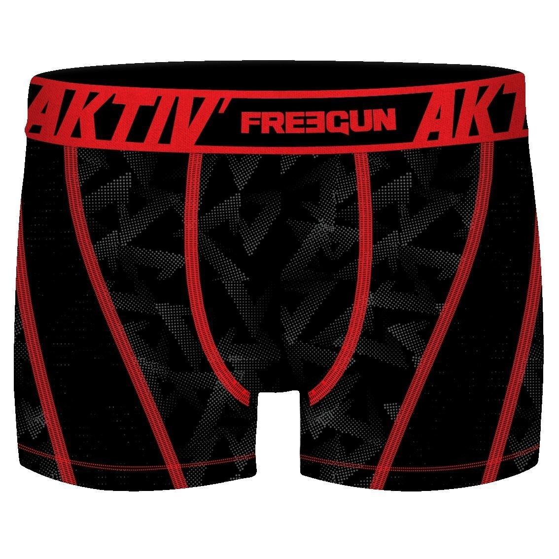 FREEGUN  Boxer con cuciture colorate Freegun Aktiv (x4) 