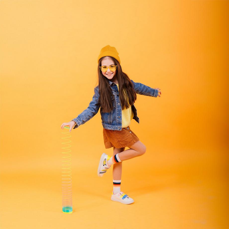 B2X  Ensemble de 4 spirales arc-en-ciel 