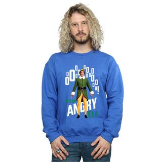 Elf Angry Bedrucktes Sweatshirt  