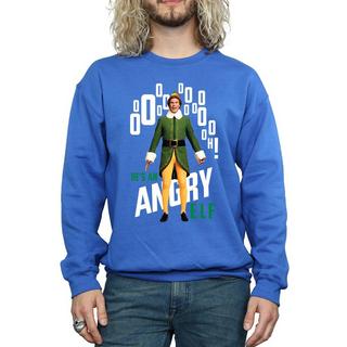 Elf Angry Bedrucktes Sweatshirt  