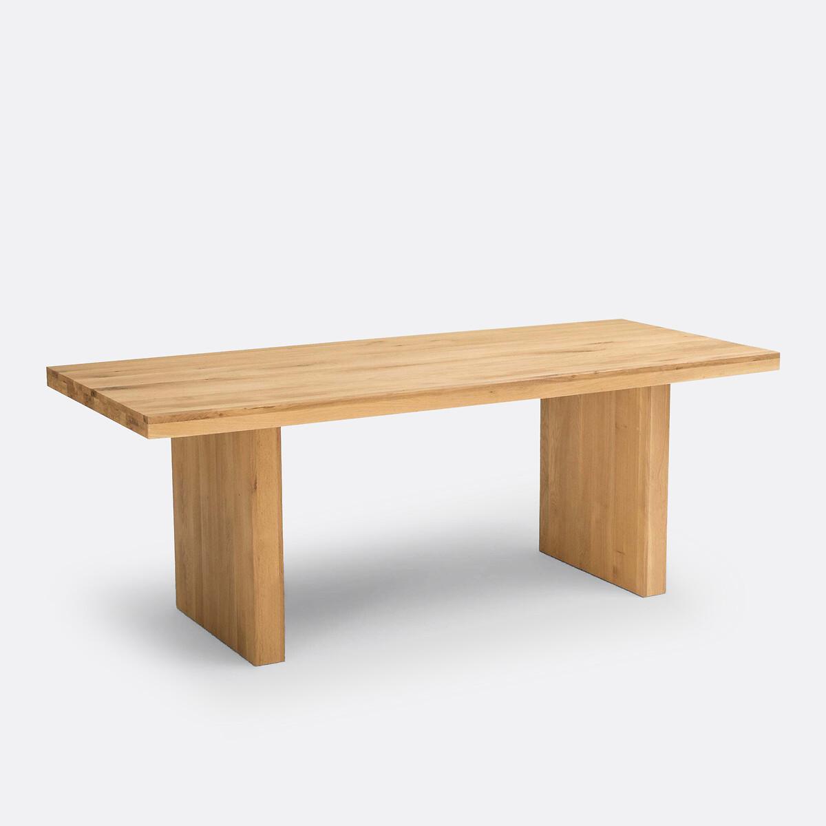 La Redoute Intérieurs Table à manger 6/8 couverts chêne massif  