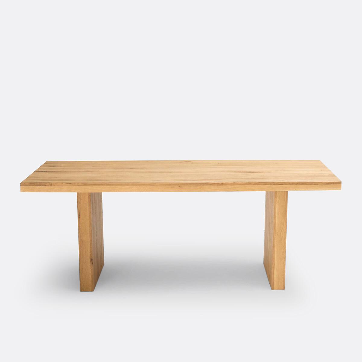 La Redoute Intérieurs Table à manger 6/8 couverts chêne massif  