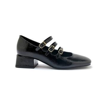 escarpins vernies triple bride