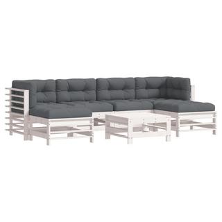 VidaXL Garten lounge set holz  